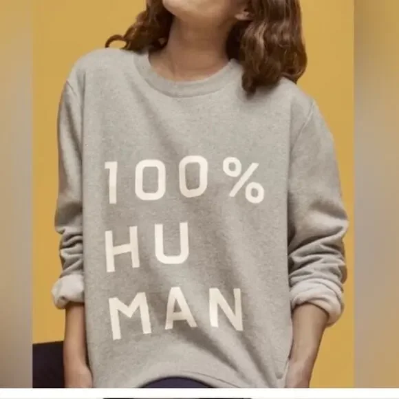 Everlane Human Collection Sweatshirt Women Size XS - Picture 2 of 7